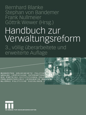 cover image of Handbuch zur Verwaltungsreform